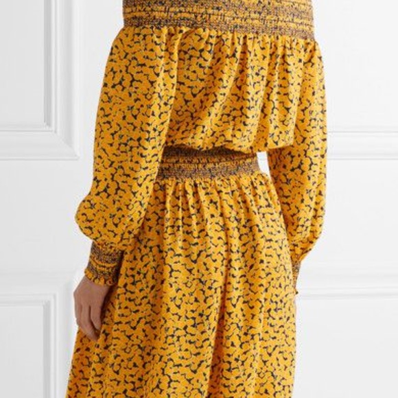 Michael Kors Finley Off-The-Shoulder Peasant Dress - Picture 2 of 2